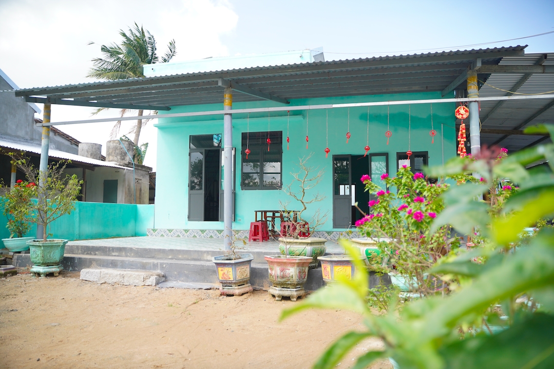 Những căn nhà mới mọc lên sau bão lũ là minh chứng rõ nét cho sự hồi sinh của vùng 