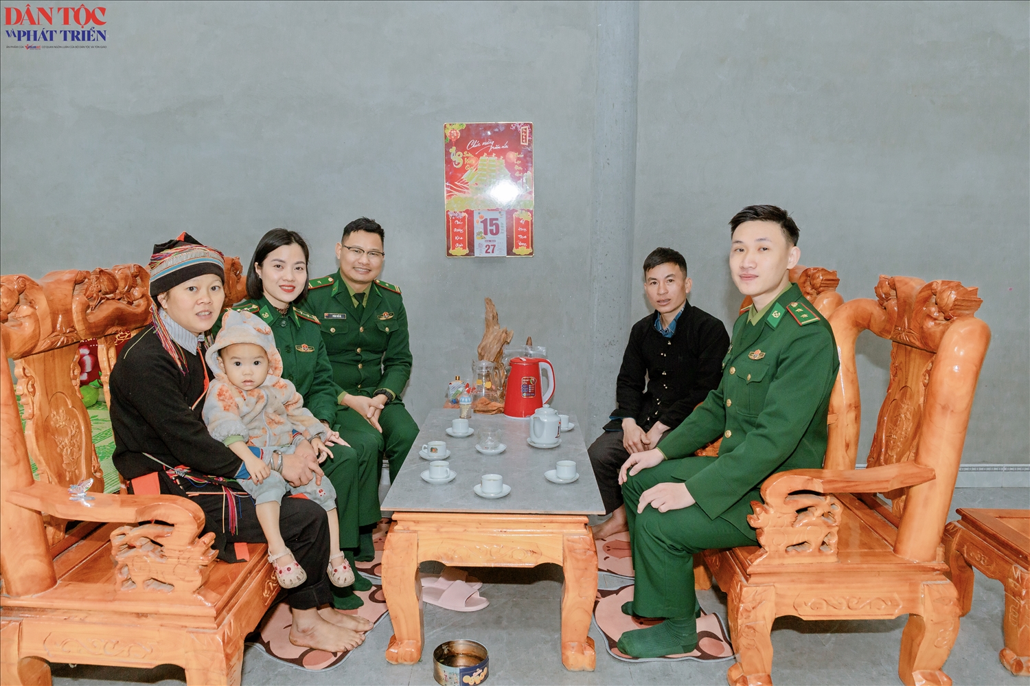 Ngôi nhà khang trang của gia đình anh Đặng Văn Si được hoàn thiện nhờ sự giúp sức của cán bộ, chiến sĩ Đồn Biên phòng Cửa khẩu Quốc tế Thanh Thủy