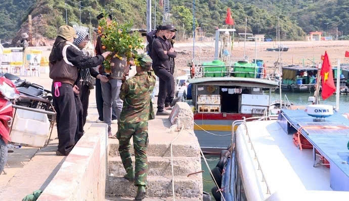 Không khí đón Tết thật bình dị 