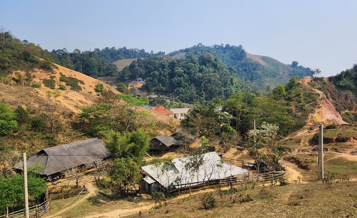 Một góc xã Mường Lý, tỉnh Thanh Hóa