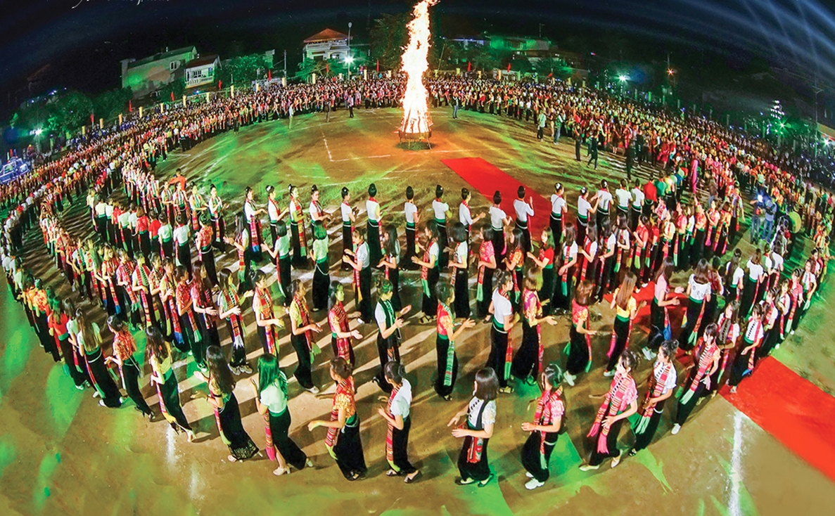 Đại đoàn kết dân tộc là nền tảng sức mạnh quốc gia. (Ảnh: Thanh Thanh)