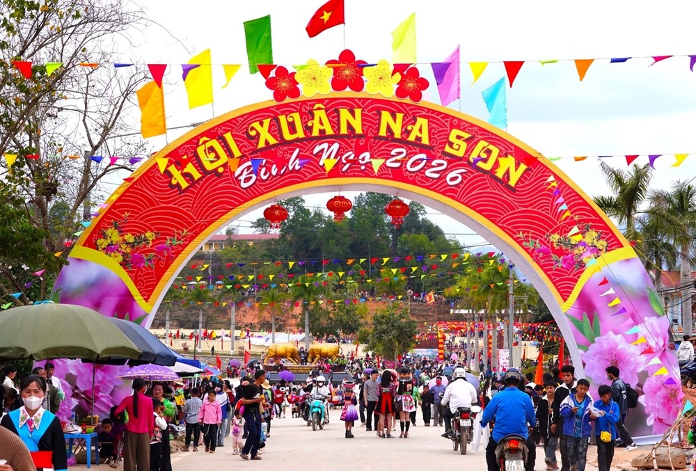 Xã Na Son, tỉnh Điện Biên tổ chức Hội Xuân Bính Ngọ 2026 với nhiều hoạt động văn hóa, thể thao mừng Đảng, mừng Xuân