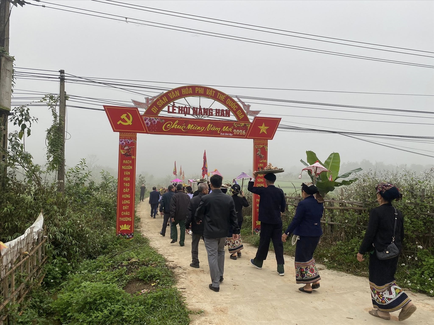 Lễ hội Nàng Han được công nhận Di sản văn hóa phi vật thể quốc gia năm 2024. Ảnh Hoàng Đông