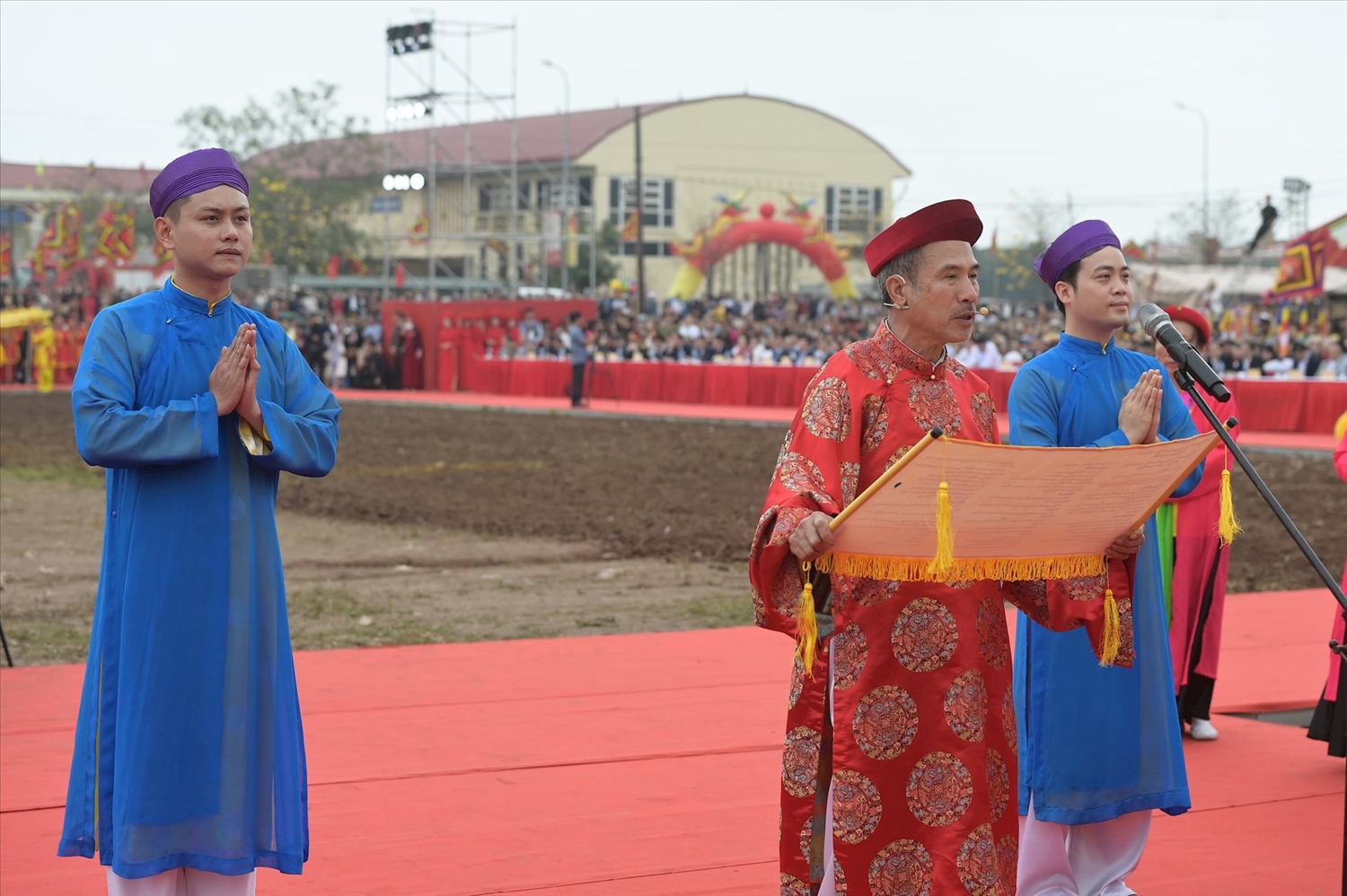 Các nghi thức trong lễ hội Tịch điền Đọi Sơn 2026