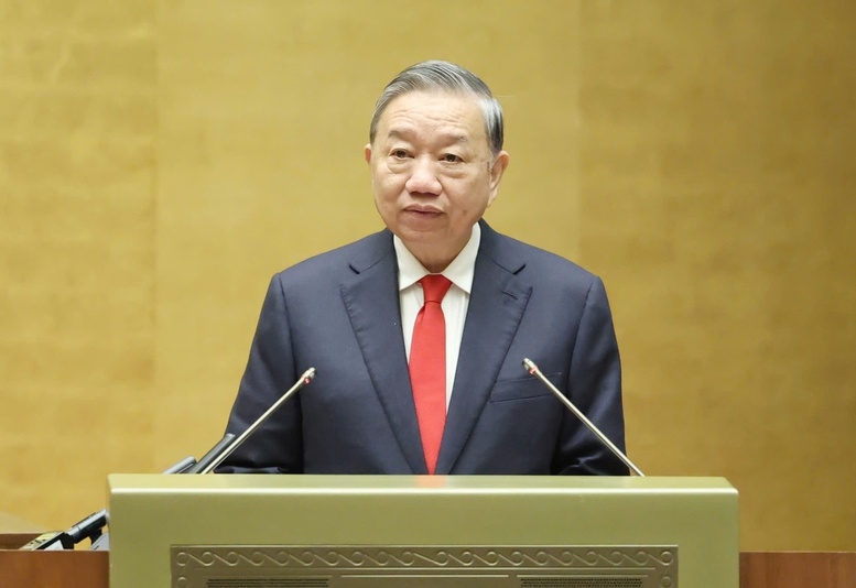 Tổng Bí thư Tô Lâm phát biểu tại hội nghị