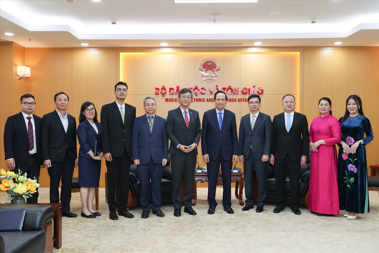 Bộ trưởng Đào Ngọc Dung các hoạt động giữa Việt Nam và Ấn Độ ngày càng đi vào thực chất và chiều sâu hơn nữa (Ảnh. Lê Anh Dũng)