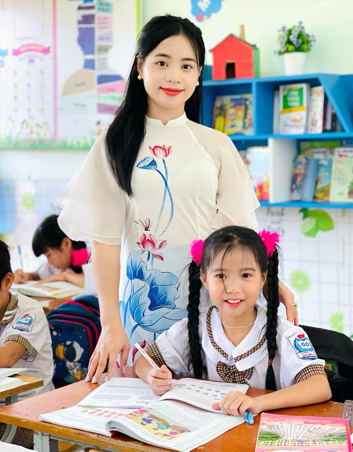 Ứng cử viên ĐBQH Khóa XVI Lo Thị Bảo Vy - Ảnh: T.H