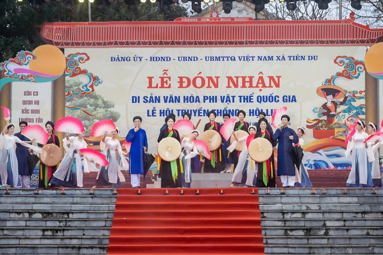 Những tiết mục văn nghệ đặc sắc tại chương trình. Ảnh: ITN