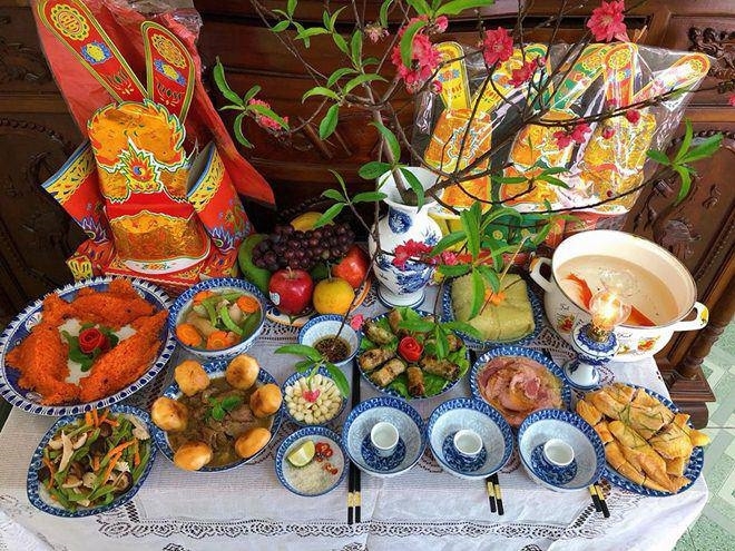 Mâm lễ cúng ông Công ông Táo theo phong tục dân gian