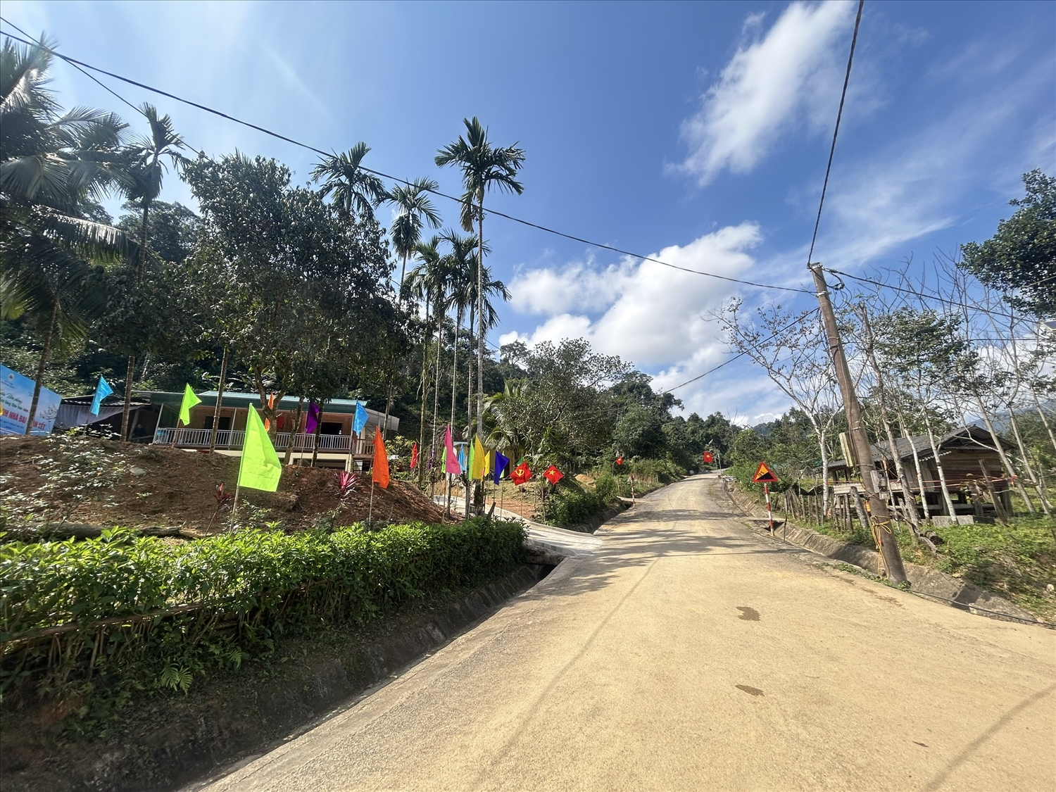 Một góc bản Giàng 2, nơi đồng bào dân tộc Chứt sinh sống