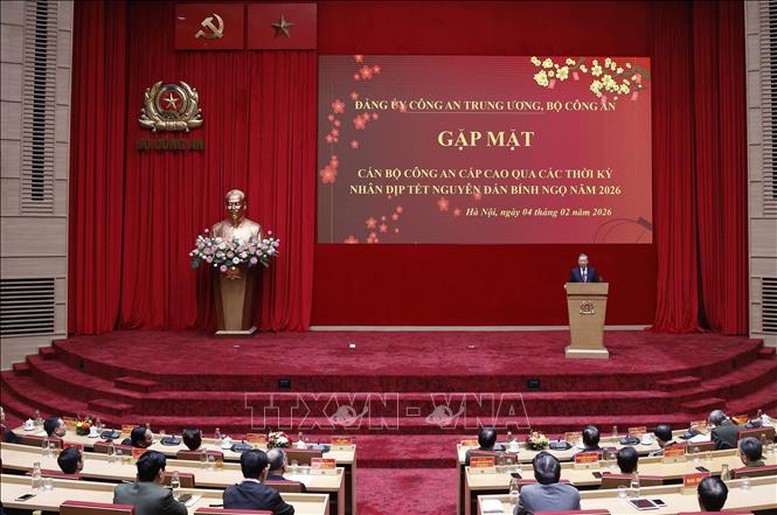 Tổng Bí thư Tô Lâm phát biểu - Ảnh: TTXVN