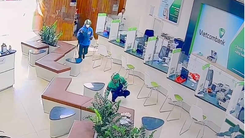 Hai đối tượng thực hiện vụ cướp tài sản ngân hàng tại Gia Lai