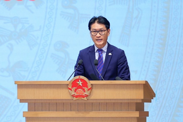 Ông Hồ Thanh Tùng - Tổng Giám đốc Tập đoàn CMC - Ảnh: VGP/Nhật Bắc