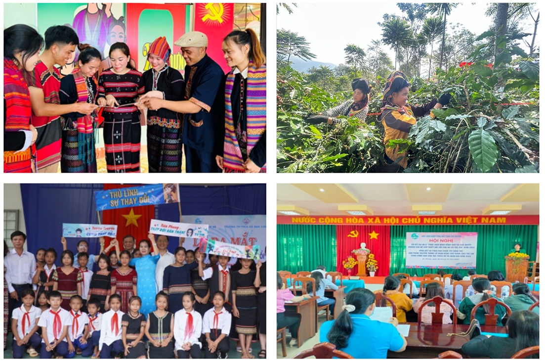 Các mô hinh hỗ trợ sinh kế, chăm sóc sức khỏe phụ nữ và trẻ em đã góp phần thiết thực thúc đẩy bình đẳng giới và nâng cao chất lượng đời sống của hội viên, phụ nữ trên địa bàn