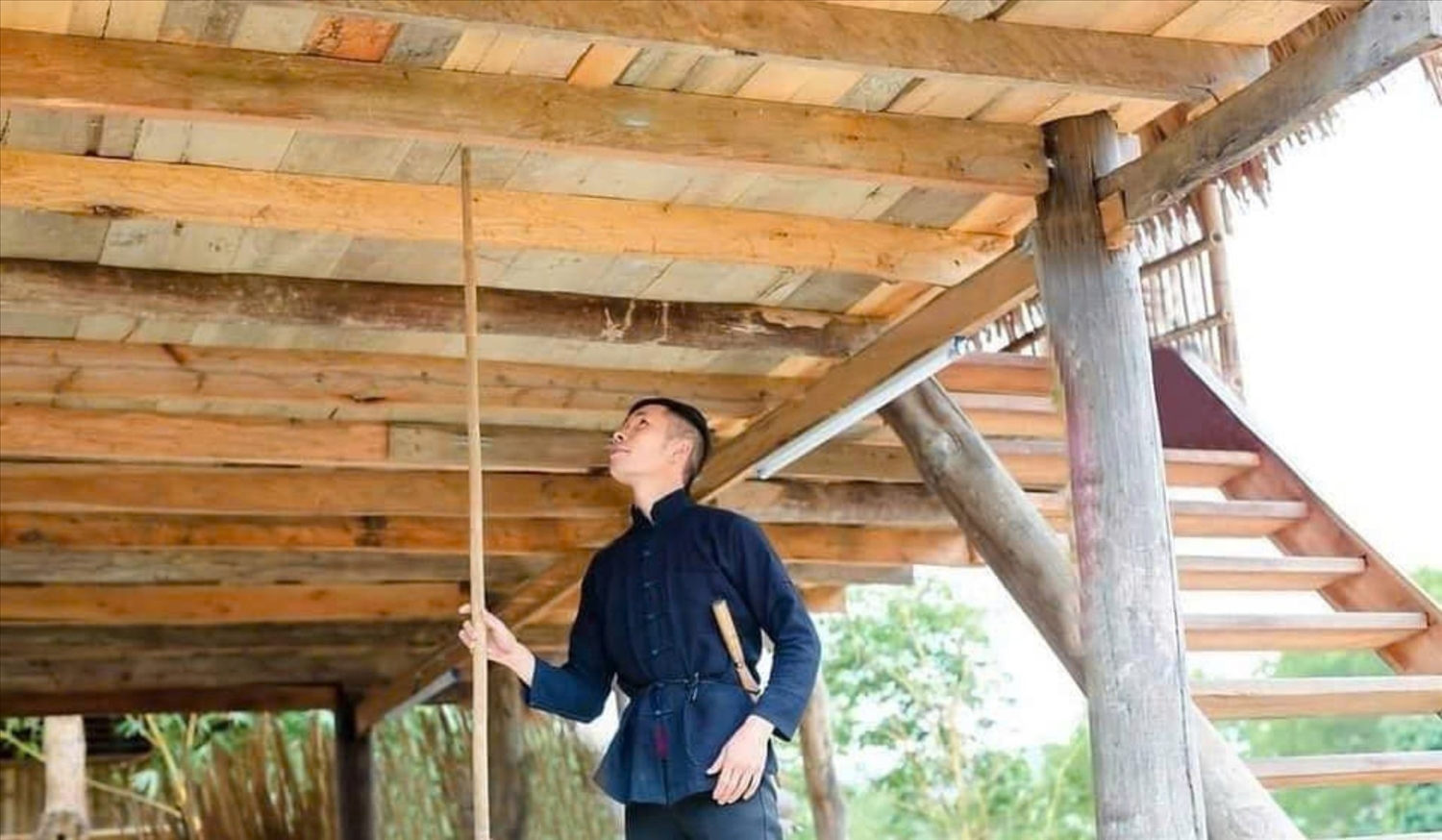 Tục chọc sàn của trai gái Người Mường ở Phú Thọ (ảnh minh họa)