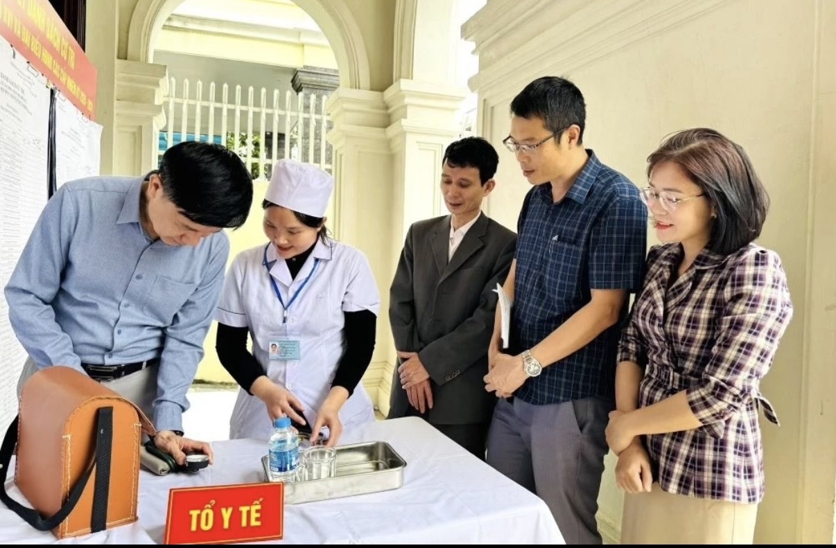 Phương án đáp ứng công tác y tế phục vụ bầu cử tại khu vực bỏ phiếu trên địa bàn tỉnh Thanh Hóa đã sẵn sàng (Ảnh MH).