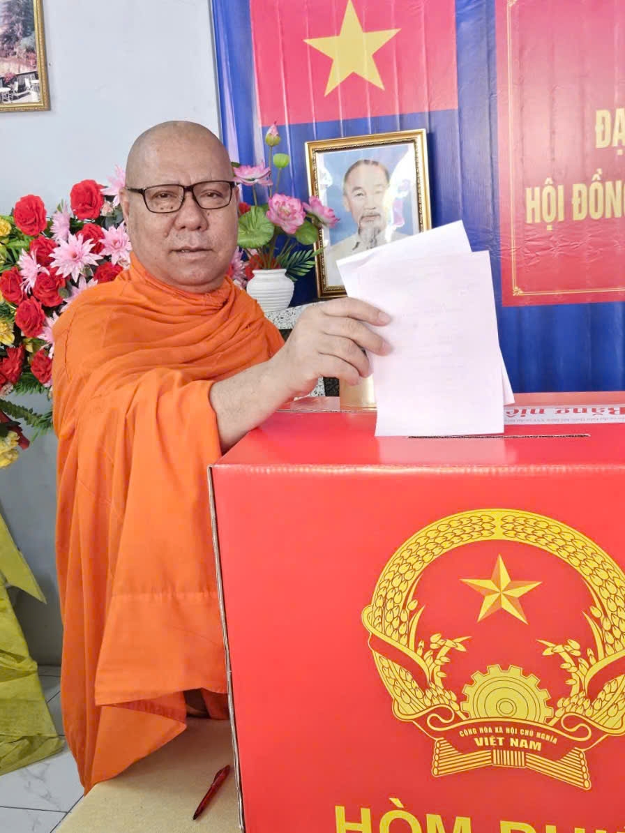 Việc tham gia bỏ phiếu của Thượng tọa thể hiện trách nhiệm công dân và vai trò của một đại biểu dân cử, đồng thời góp phần động viên tăng ni, Phật tử và người dân địa phương tích cực tham gia thực hiện quyền và nghĩa vụ công dân trong các hoạt động chính trị – xã hội.