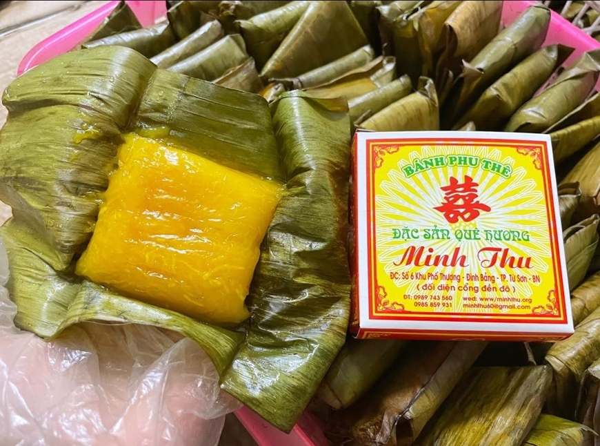 Bánh Phu Thê thức quà ngon của vùng Kinh Bắc (ảnh st)