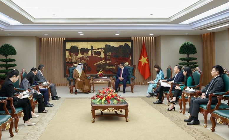 Đại sứ Bader Abdullah Almatrooshi đánh giá cao vai trò của Thủ tướng Phạm Minh Chính trong xây dựng và vun đắp quan hệ Việt Nam – UAE ngày càng phát triển, nhất là thời gian gần đây - Ảnh: VGP/Nhật Bắc