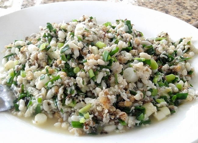 Món trứng kiến xào (ảnh st)