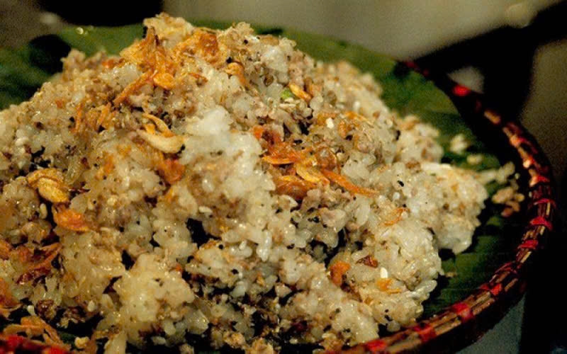 Món xôi trứng kiến (ảnh st)