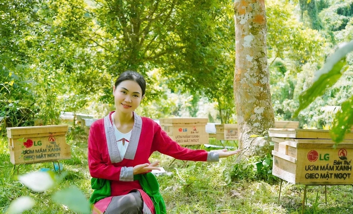 Nguyễn Lê Ngọc Linh với khát vọng hồi sinh rừng, tạo sinh kế bền vững cho phụ nữ địa phương.