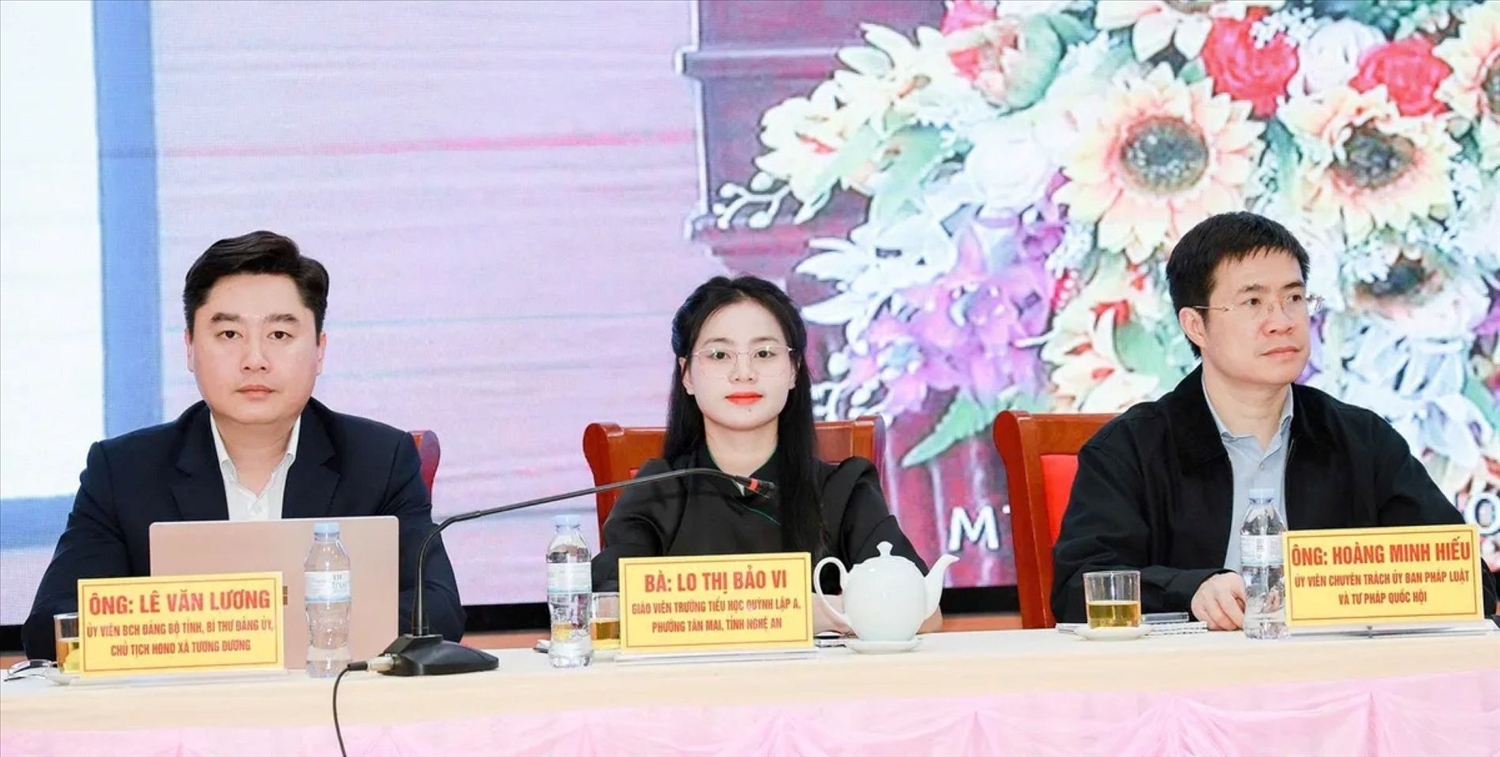 Lời hứa khi vận động tranh cử sẽ là hành trang cho nữ đại biểu Quốc hội người Ơ Đu - Ảnh: NVCC