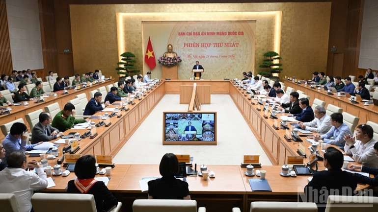 Quang cảnh phiên họp. (Ảnh: Trần Hải) 