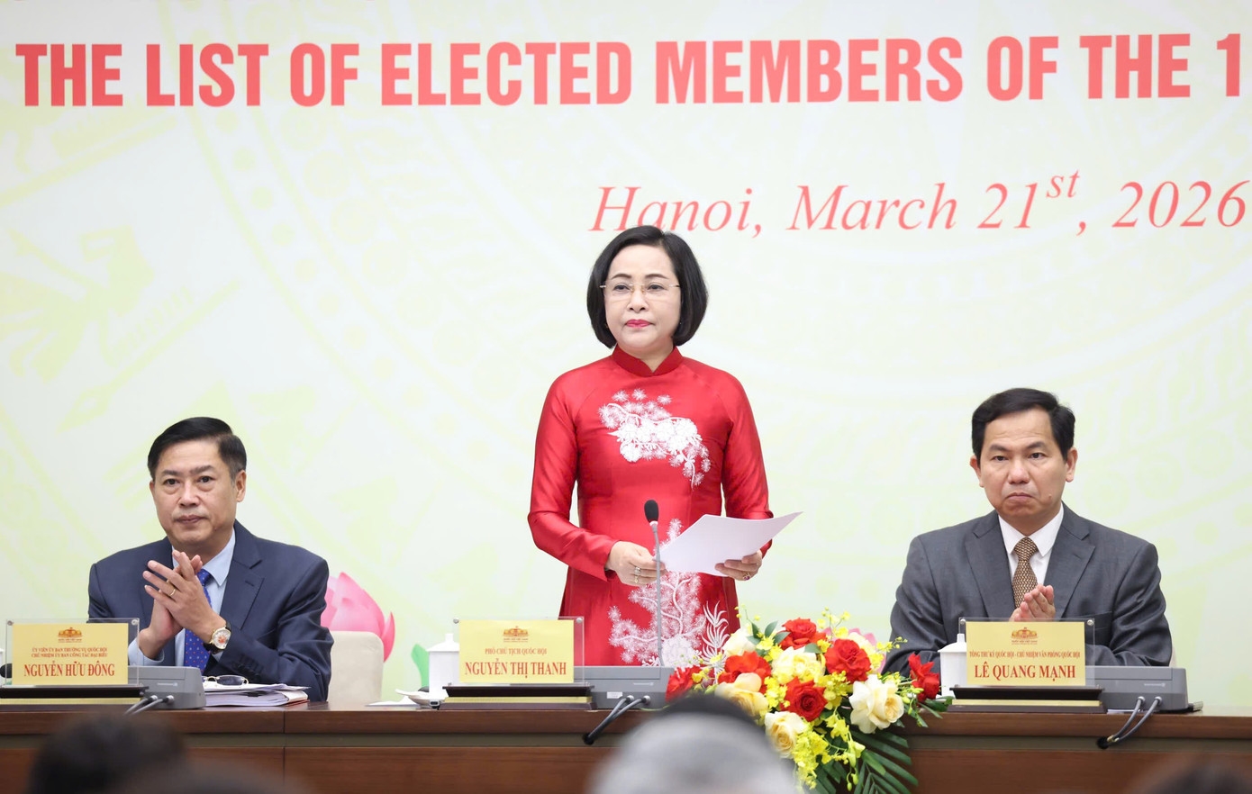 Hội đồng Bầu cử quốc gia họp báo công bố kết quả bầu cử