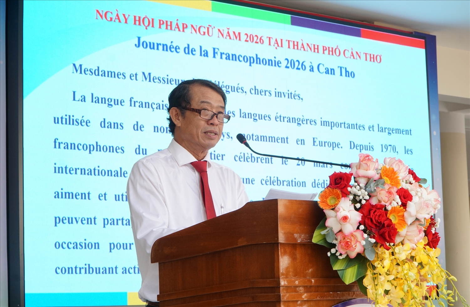 Ông Nguyễn Văn Khởi - Phó Chủ tịch UBND TP. Cần Thơ, phát biểu tại ngày hội