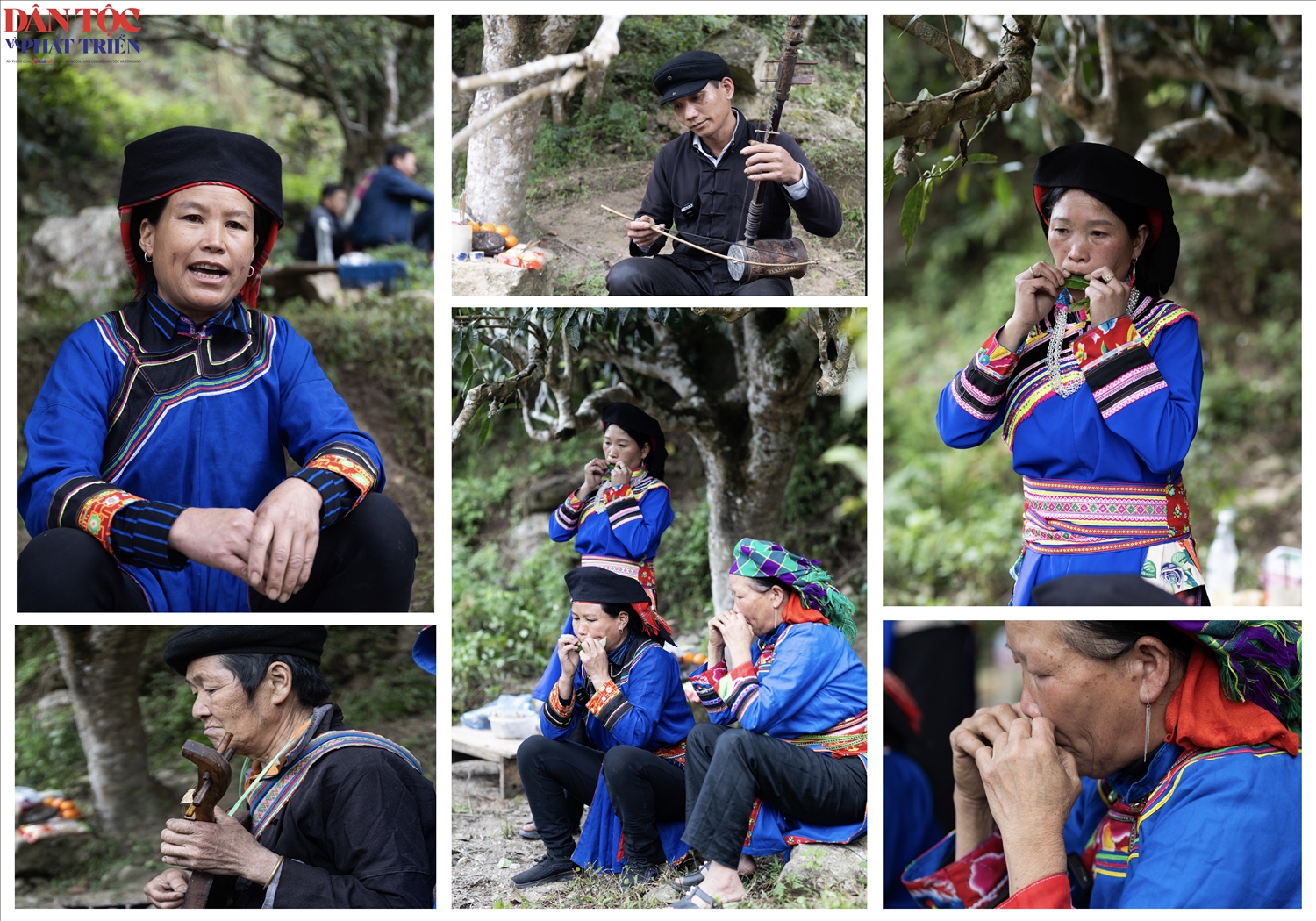 Kèn lá của đồng bào Cờ Lao là loại nhạc cụ dân gian được làm từ lá rừng, tạo âm thanh bằng hơi và kỹ thuật điều khiển môi, lưỡi – thường xuất hiện trong sinh hoạt cộng đồng, lễ hội. Những giai điệu mộc mạc vang lên giữa đại ngàn không chỉ là hình thức giải trí mà còn thể hiện đời sống tinh thần phong phú, gắn kết con người với thiên nhiên.