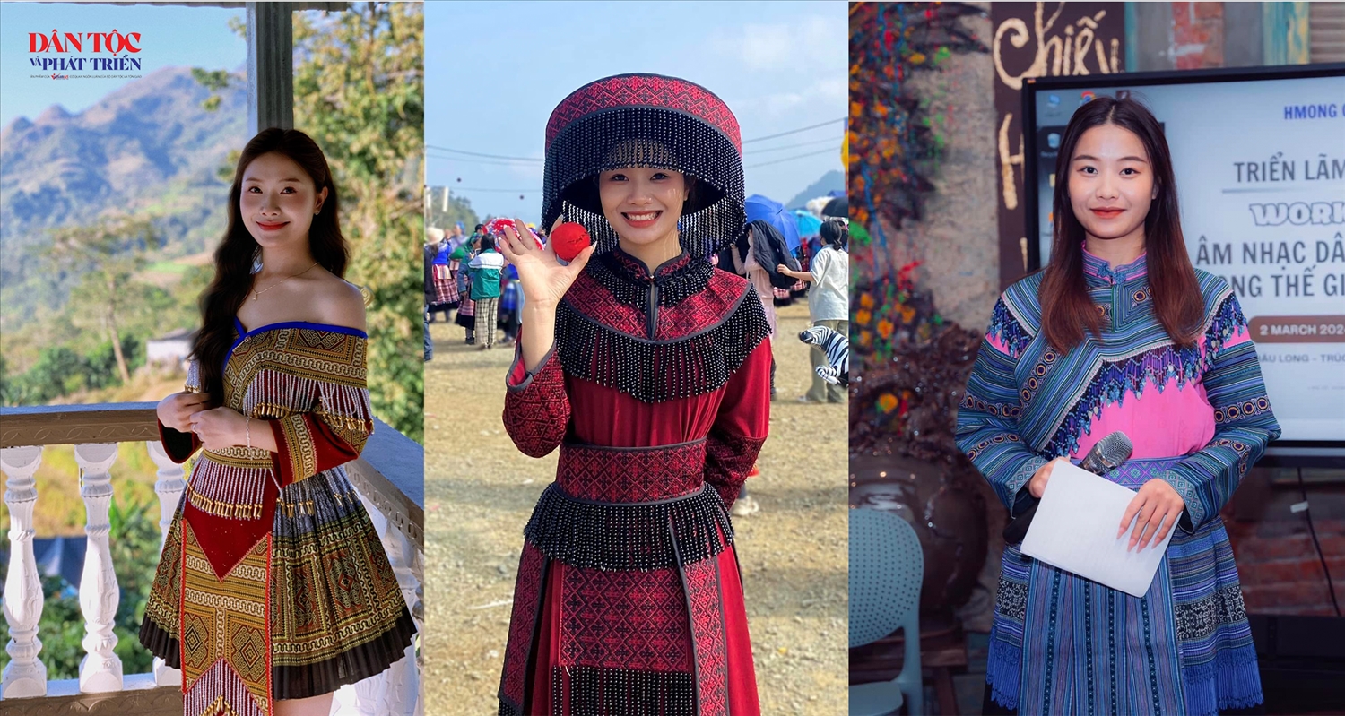 Chân dung em Giàng Thị Gấm, dân tộc Mông, xã Si Ma Cai, tỉnh Lào Cai