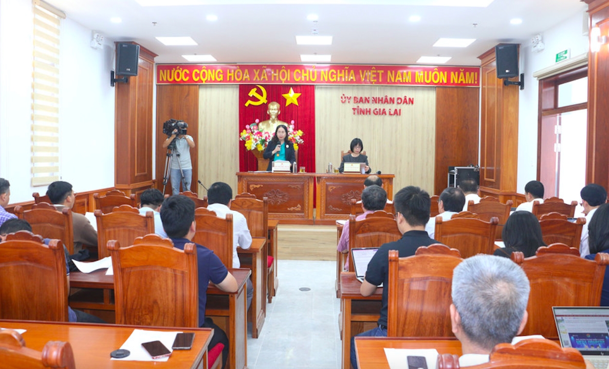 Quang cảnh buổi gặp mặt. (Ảnh: T.N)