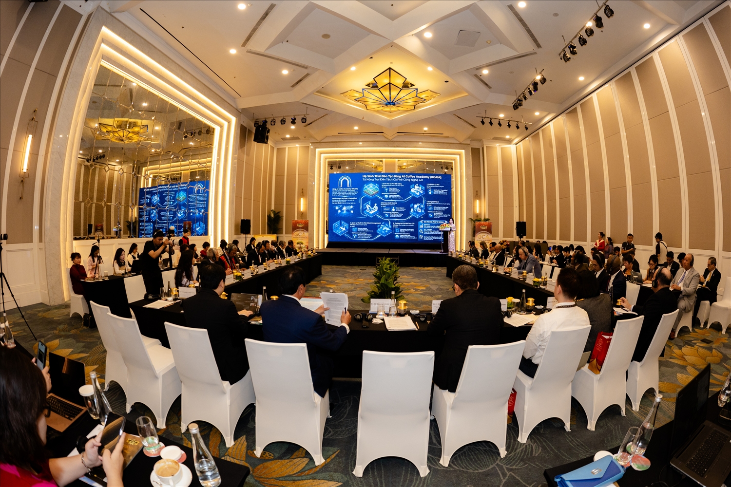 Quang cảnh hội nghị Cà phê Quốc tế 2026