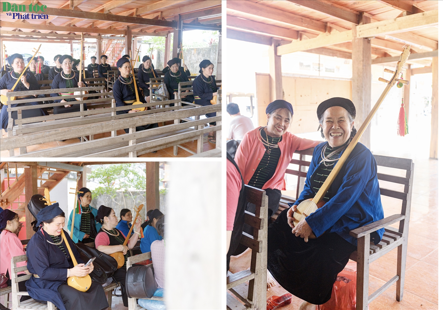 Cùng với đó, người dân trong thôn cũng đặc biệt chú trọng bảo tồn các di sản văn hóa phi vật thể của cha ông như các làn điệu hát then, đàn Tính cùng nhiều loại nhạc cụ dân tộc, trang phục truyền thống và trò chơi dân gian… Tất cả được duy trì trong đời sống hằng ngày, góp phần giữ gìn trọn vẹn bản sắc văn hóa Tày.