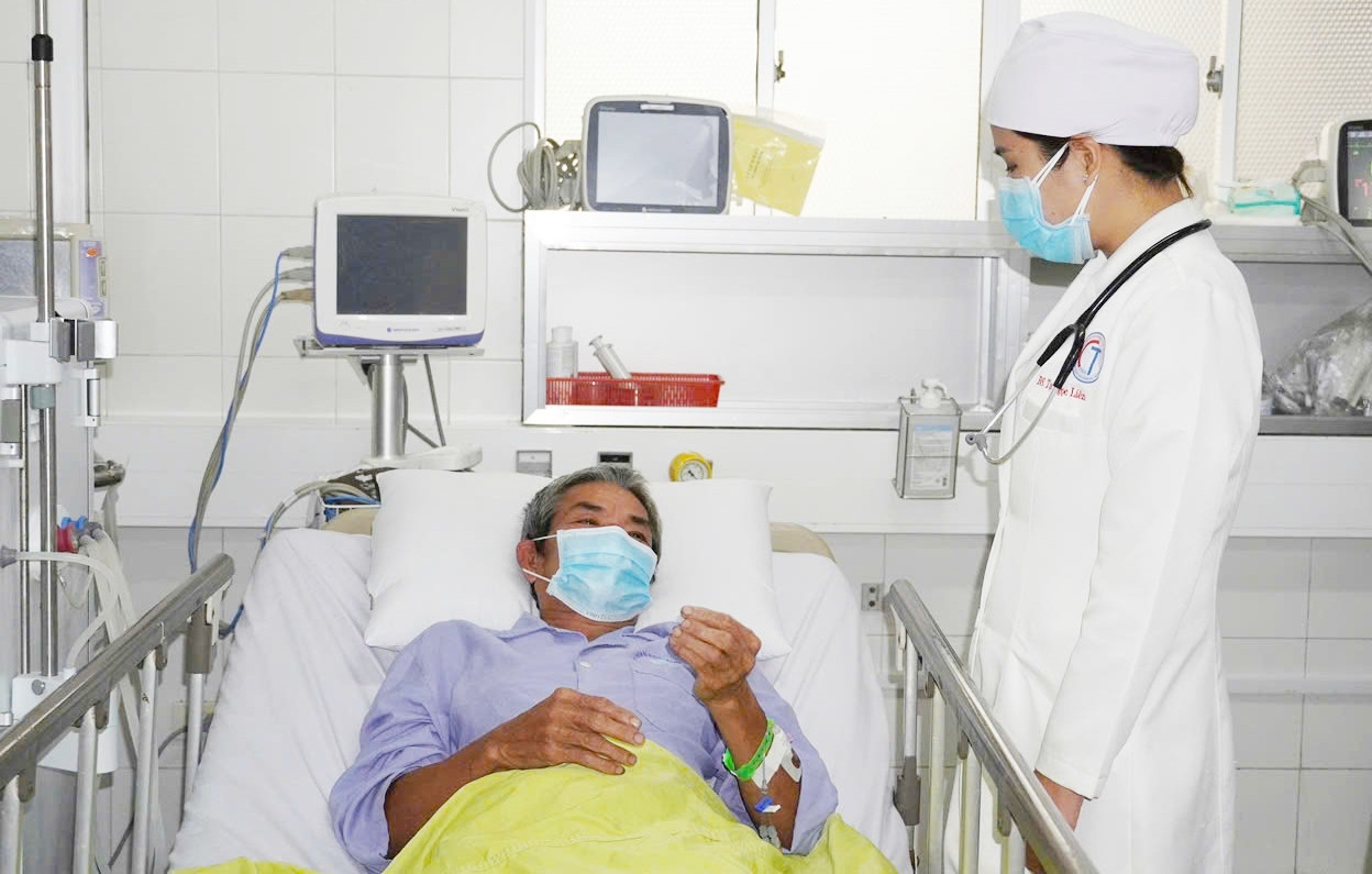 Sức khỏe của bệnh nhân sau ngộ độc cá nóc đã ổn định. (Ảnh: BVCC)