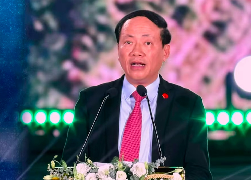 Ông Phạm Anh Tuấn, Chủ tịch UBND tỉnh Gia Lai phát biểu tại Lễ Khai mạc Năm Du lịch quốc gia - Gia Lai 2026 