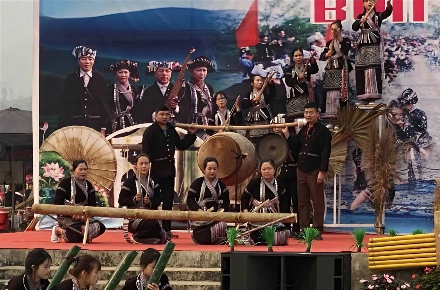 Bun Vốc Nặm là lễ hội đặc sắc của đồng bào Lào ở Lai Châu. Ảnh: Khắc Kiên VOV