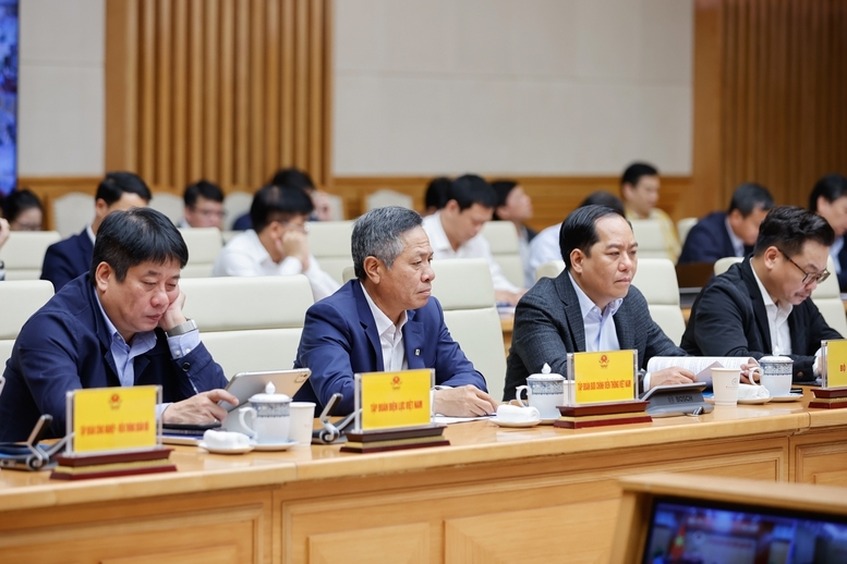 Đại diện các bộ, ngành dự Phiên họp - Ảnh: VGP/Nhật Bắc