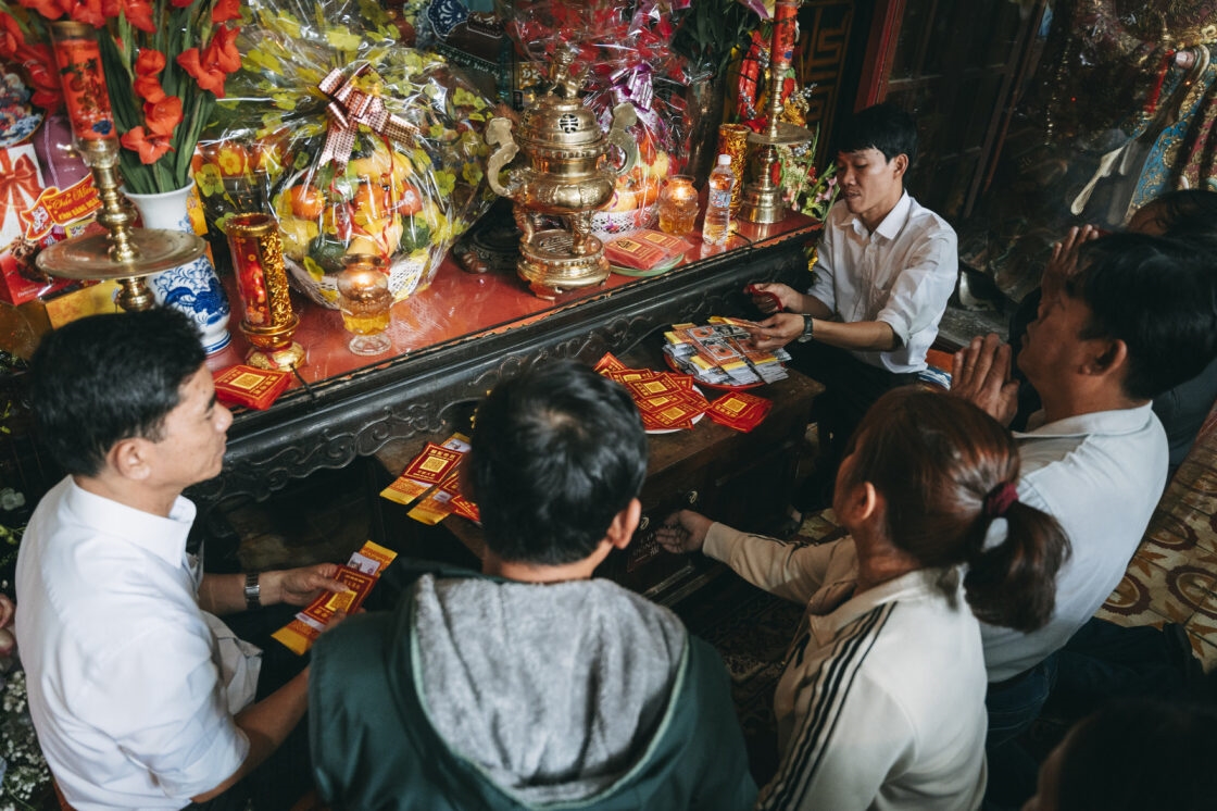 Tết Nguyên tiêu ở Hội An là dịp cầu quốc thái, dân an có từ lâu đời ở Hội An. (Ảnh Quế Quế)