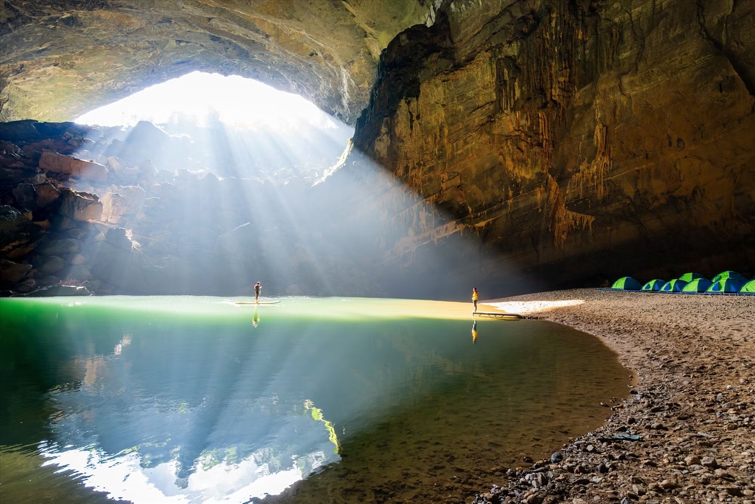 Hình ảnh tuyệt đẹp trong hang động Sơn Đoòng