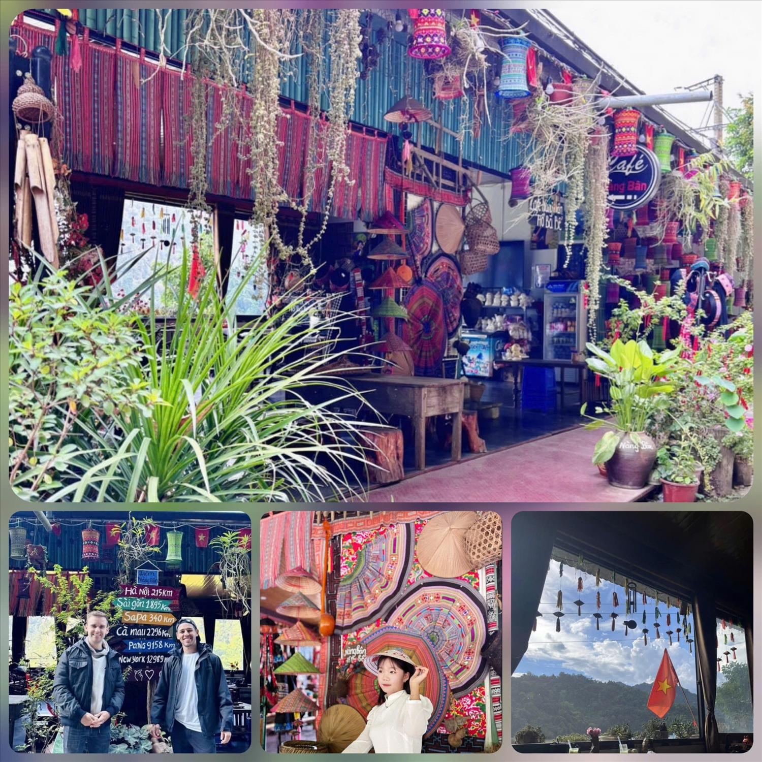 Quán “Cà phê Nàng Bân” nhanh chóng trở thành địa chỉ gợi mở cho mô hình du lịch cộng đồng do phụ nữDTTS ở xã Ba Bể (Thái Nguyên) khởi xướng. Ảnh: Fankebook chị Tuyền