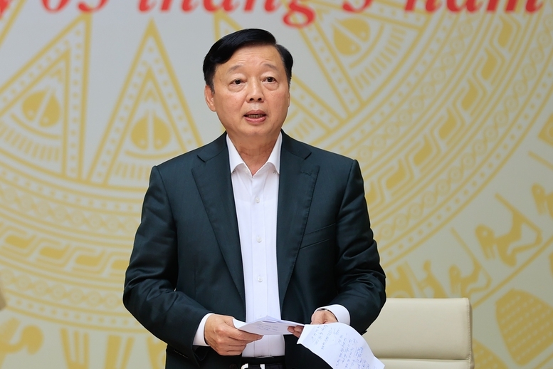 Phó Thủ tướng Trần Hồng Hà phát biểu tại Phiên họp - Ảnh: VGP/Nhật Bắc