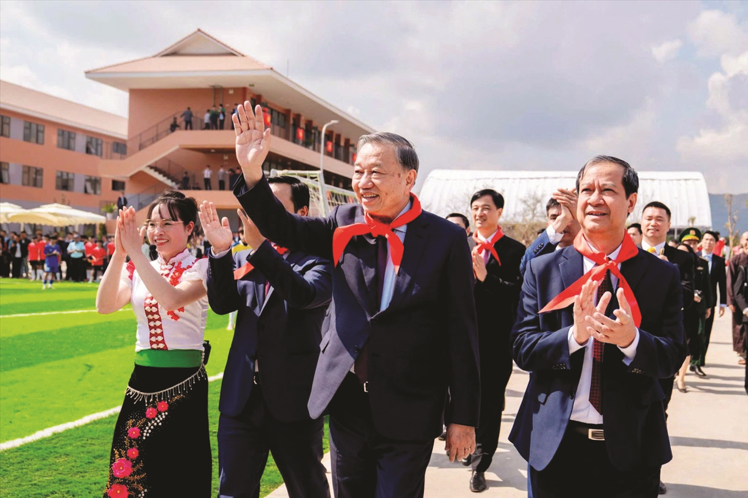  Tổng Bí thư Tô Lâm dự Lễ khánh thành Trường Phổ thông nội trú liên cấp Tiểu học và THCS Si Pa Phìn, tỉnh Điện Biên ngày 31/1/2026