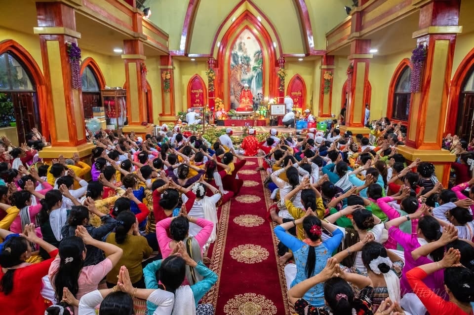 Nghi thức cúng cầu an đầu năm của người Chăm