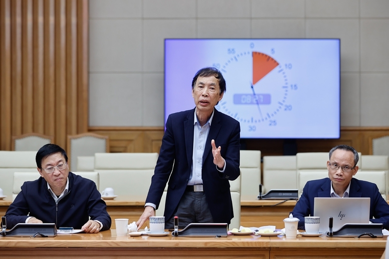 TS. Võ Trí Thành phát biểu - Ảnh: VGP/Nhật Bắc