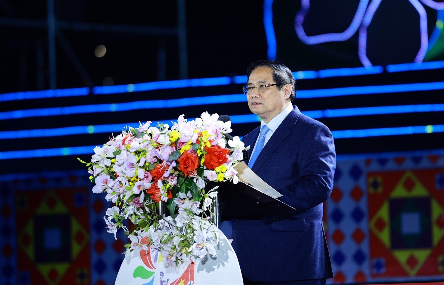Thủ tướng Phạm Minh Chính phát biểu tại lễ khai mạc Lễ hội Hoa Ban năm 2026