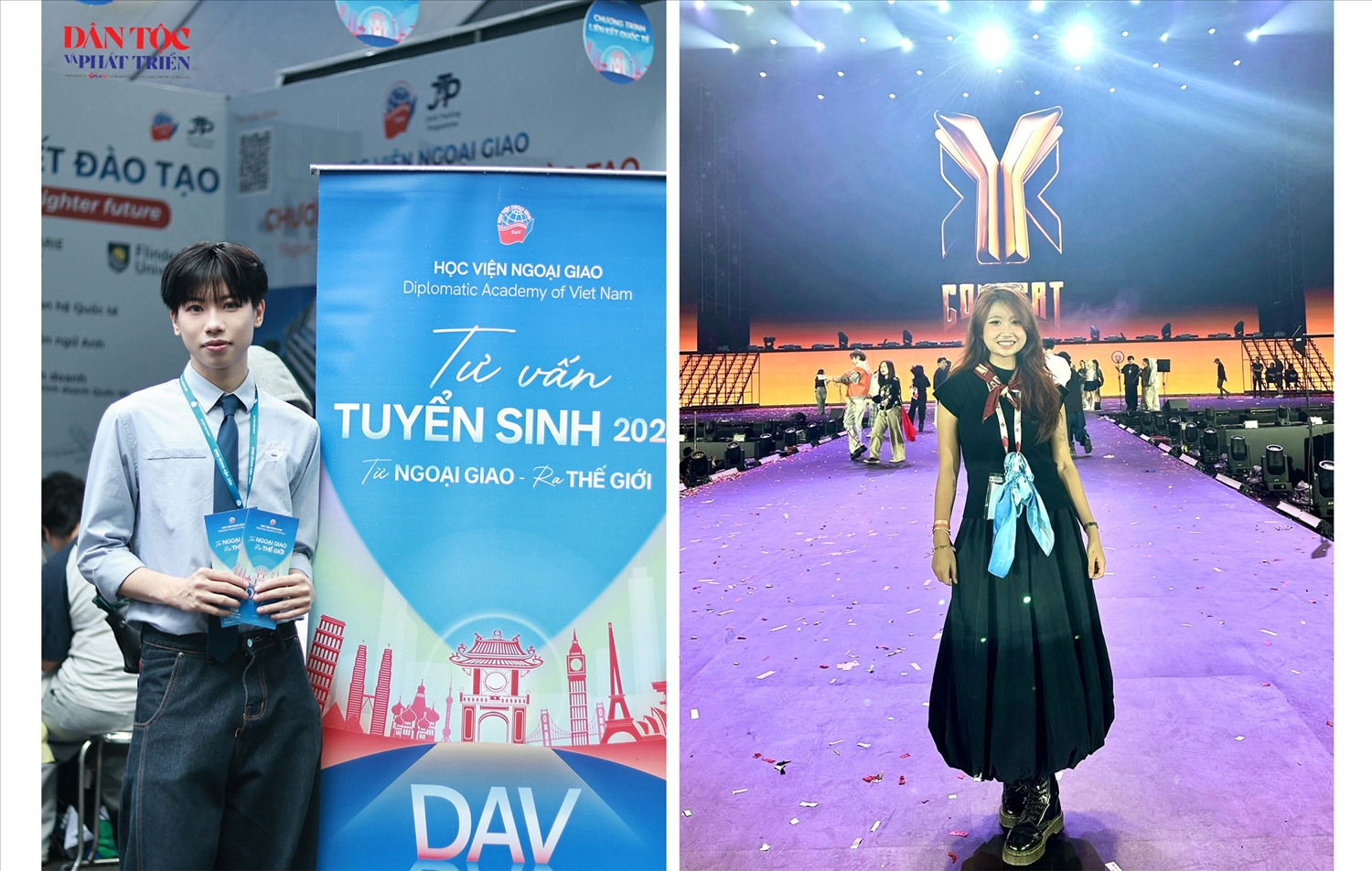 Dù ở hai vị trí khác nhau, người đứng sau điều phối và người trực tiếp biểu diễn, cả Gia Linh và Long Nhật đều gặp nhau ở một điểm: Dùng nghệ thuật làm phương tiện ngoại giao văn hóa.