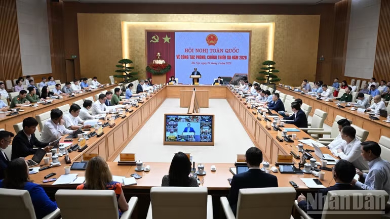 Quang cảnh hội nghị. (Ảnh TRẦN HẢI) 