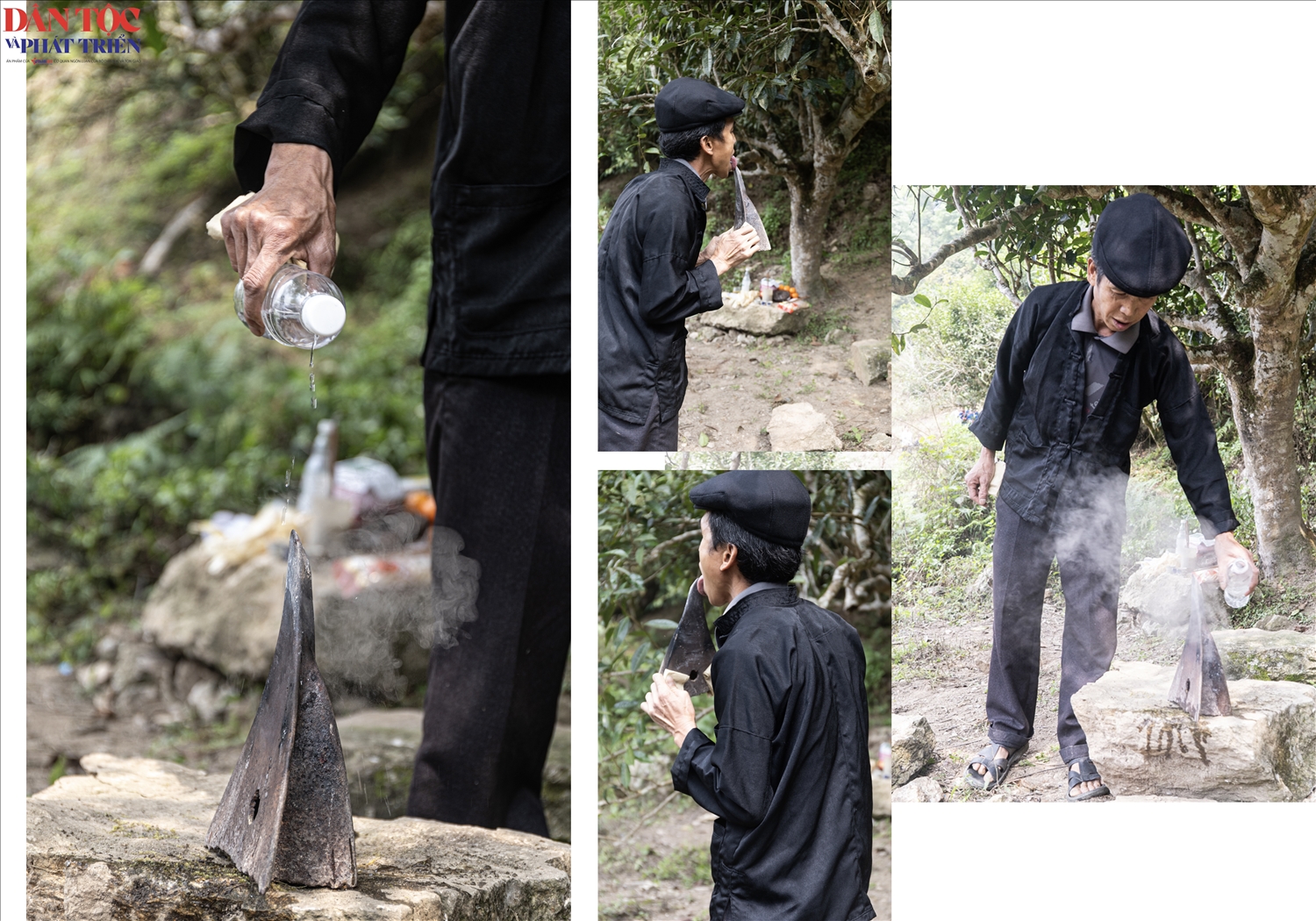 Nghi thức liếm lưỡi cày nung đỏ - một hình thức diễn xướng dân gian mang màu sắc tín ngưỡng. Nghi thức thể hiện niềm tin vào sức mạnh tâm linh, ý chí vượt qua gian khó và khát vọng về cuộc sống bình an, mùa màng no đủ.